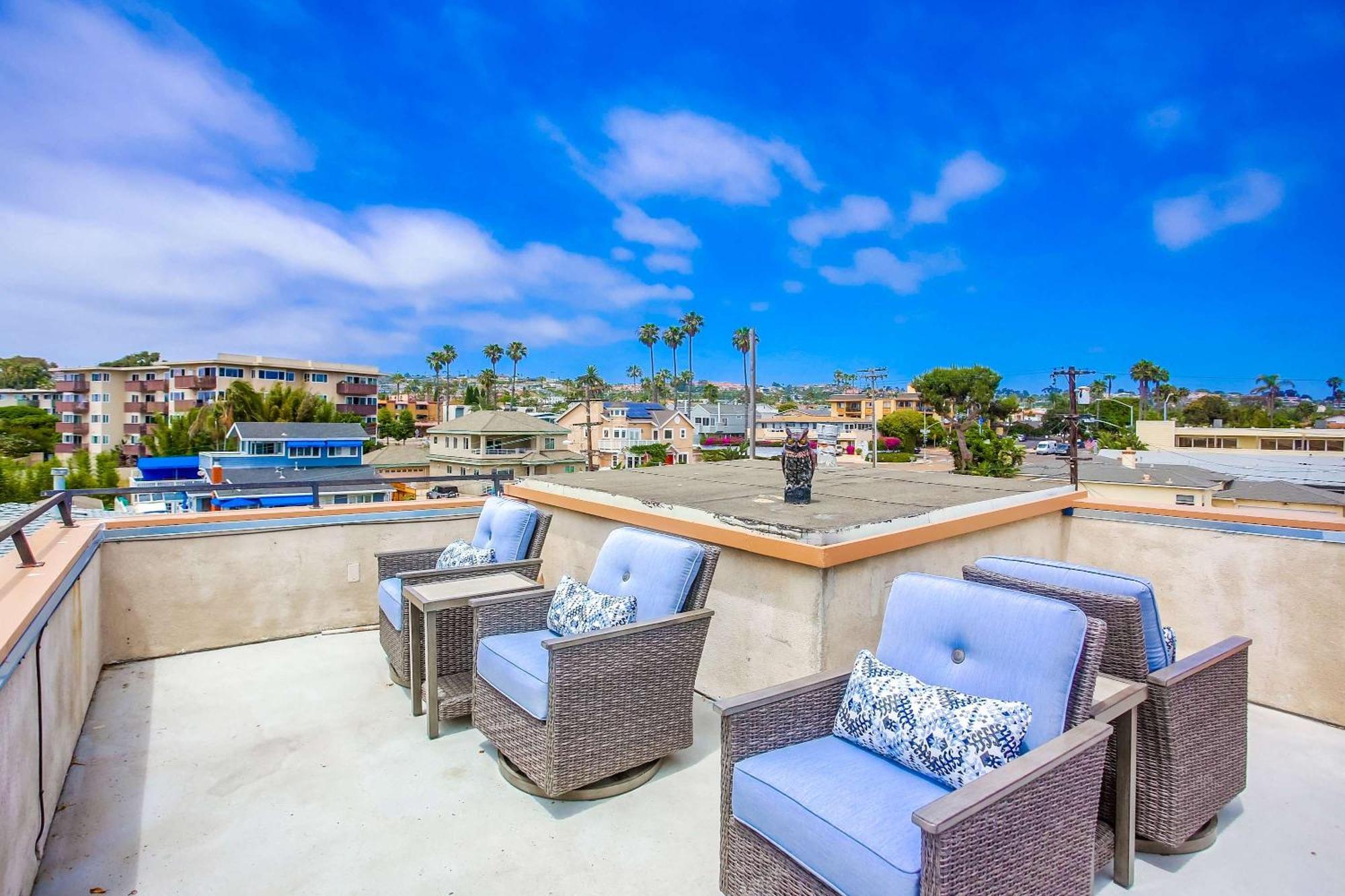 Steps 2 Ocean & Surfing Ocean Views Rooftop Deck San Diego Exterior photo